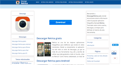 Desktop Screenshot of descargarretrica.com